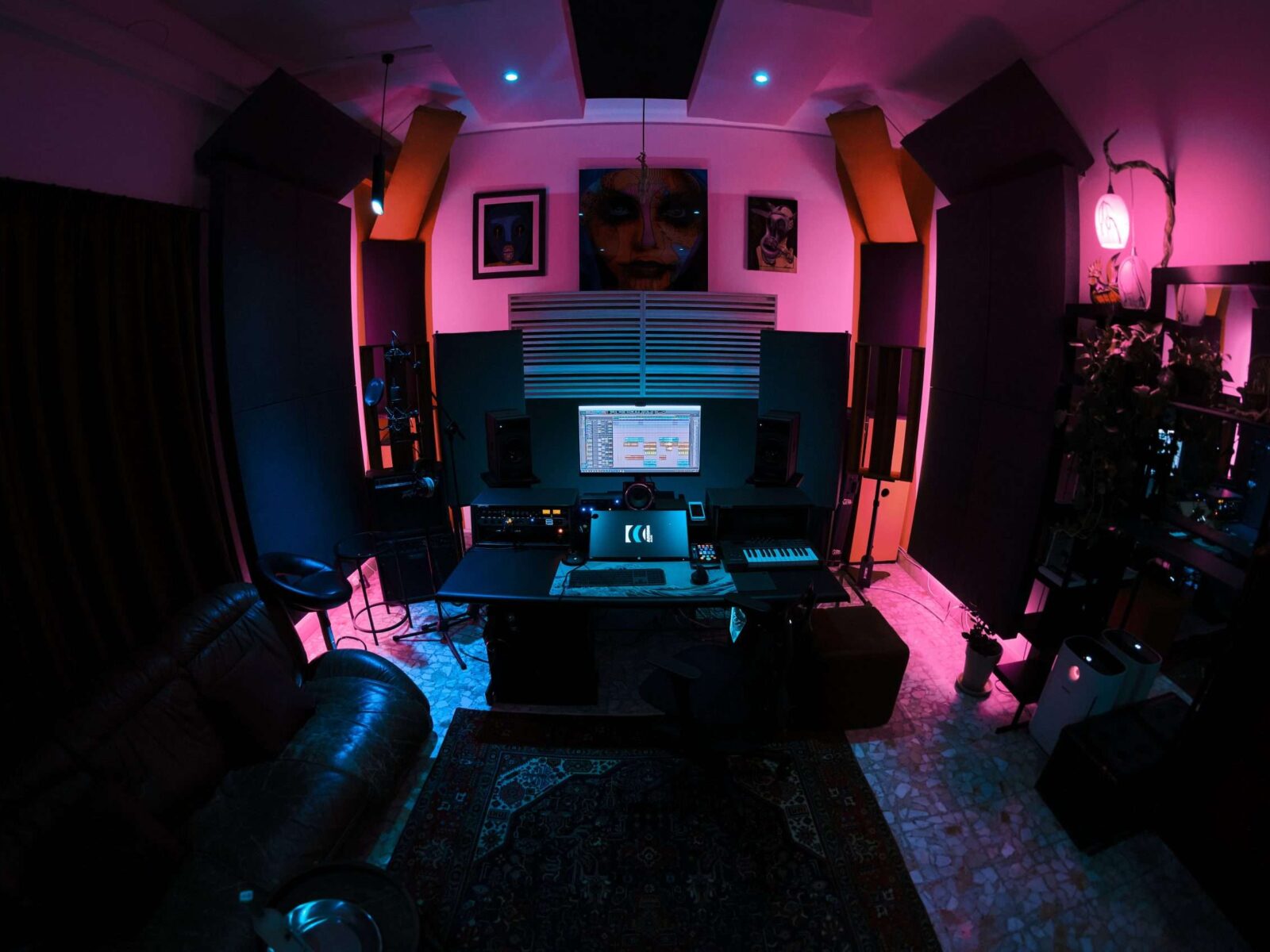 Lo studio di registrazione